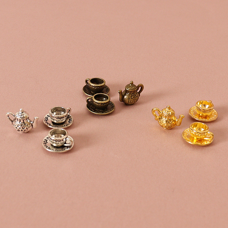 Doll House Mini Metal Tea Cup  - Coffee Tea House avis et prix