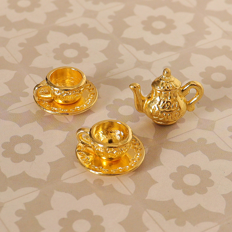 Doll House Mini Metal Tea Cup  - Coffee Tea House avis et prix