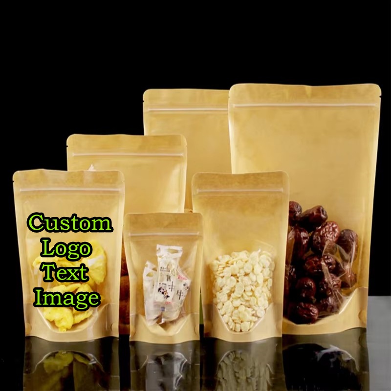 100PCS Clear Stand-up Kraft Pa - Coffee Tea House avis et prix
