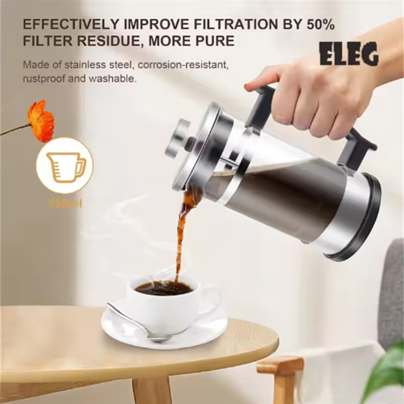Coffee French Press Pot With F - Coffee Tea Press avis et prix
